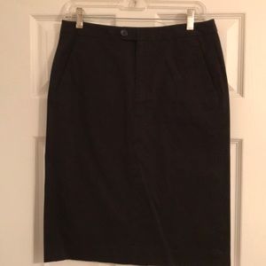 Banana Republic Factory black Stretch Pencil Skirt Size 4